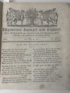 Thumbnail: Allgemeiner Anzeiger und Erzähler – Seite 3